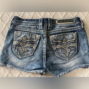 Rock Revival Blue Denim Women's Shorts